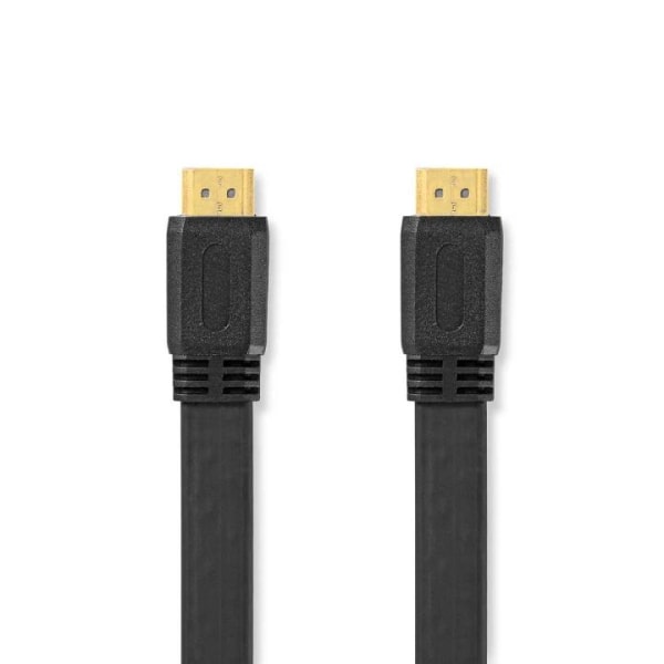 Nedis High Speed ​​HDMI ™ Kaapeli Ethernet | HDMI™ liitin | HDMI™ liitin | 4K@30Hz | 10.2 Gbps | 1.50 m | Litteä | PVC | Musta | Kirjekuori