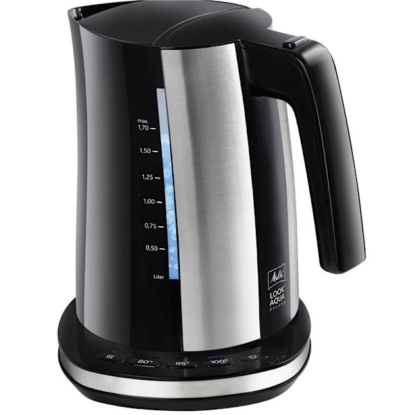 Melitta Vattenkokare Look Aqua 2.0 DeLuxe Svart