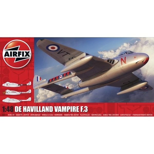 AIRFIX de Havilland Vampire F.3 1:48
