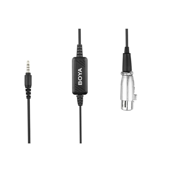 BOYA Mikrofonadapter BY-BCA6 XLR-3,5mm TRRS