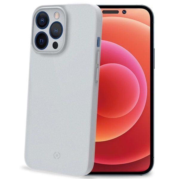 Celly SPACE Super Thin Case iPhone 14 Pro Vit Vit