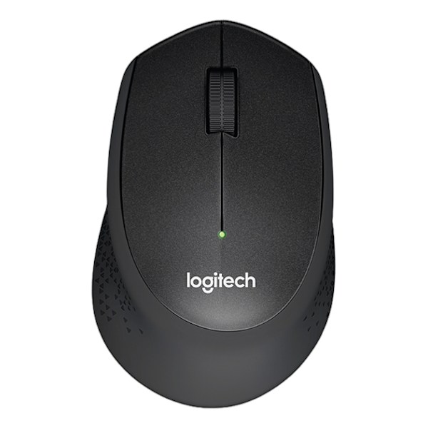 Logitech M330 Silent Wireless Mouse - Black