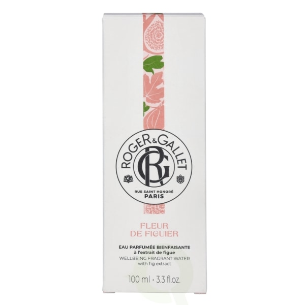 Roger & Gallet Fleur De Figuier Wellbeing Fragrant Water 100 ml Natural Spray