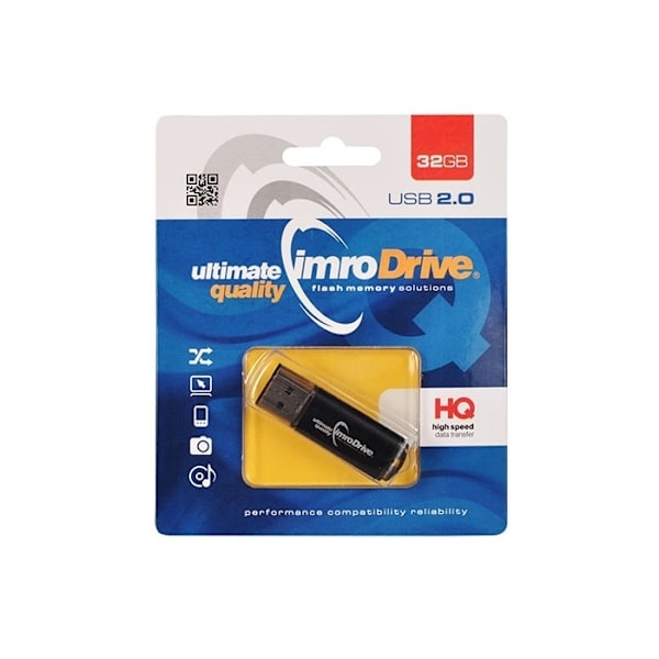 IMRO Pendrive BLACK 32GB Sort