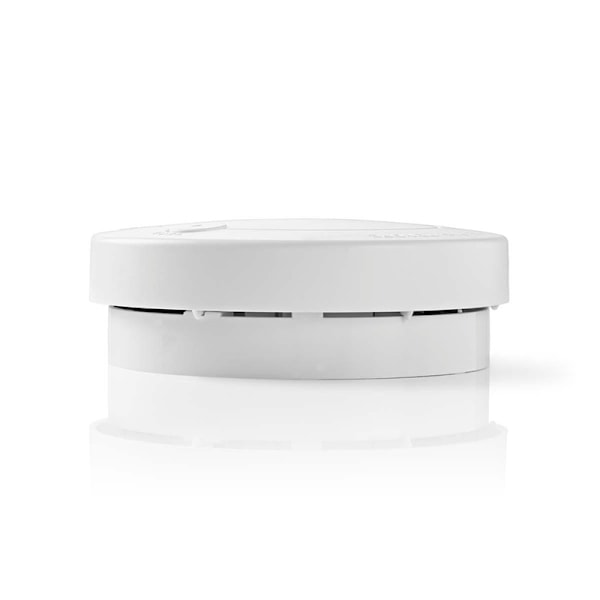 Nedis Röklarm | Batteridriven | Batterilängd upp till: 1 år | EN 14604 | Med testknapp | 85 dB | ABS | Vit