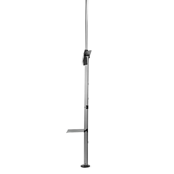 Nedis Fuld Motion TV Stand | 37 - 70 " | Maksimal vægt: 30 kg | Vipbar | Kan drejes | Justerbare forudfastsatte højder | Aluminium / Stål | Sort / Søl