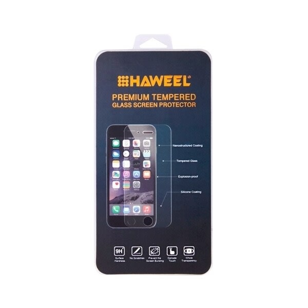 3-pak Haweel skærmbeskytter i hærdet glas til iPhone 6/7/8 Plus Transparent