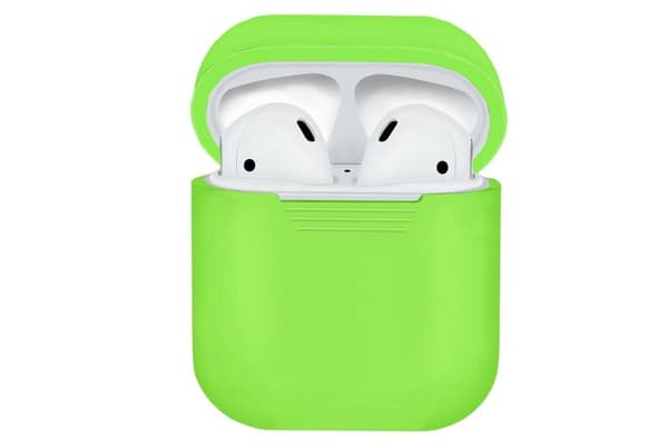 Silikonisuojakotelo Apple Airpodeille, Vihreä
