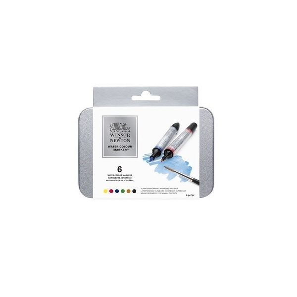 WINSOR Watercolour Marker 6pcs set