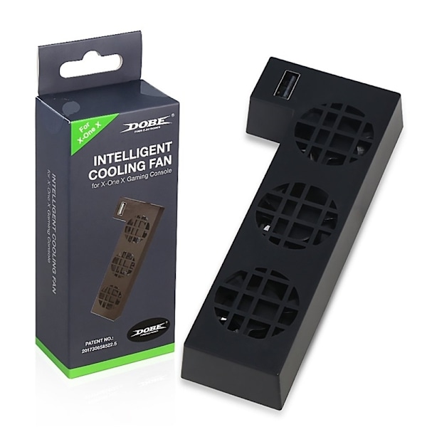 Extern Kylfläkt till Xbox One X, Svart
