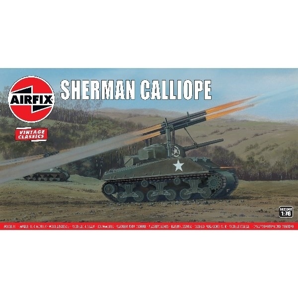 Airfix 1:76 Sherman Calliope
