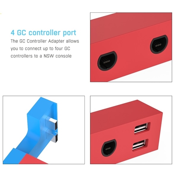 Adapter - GameCube controller til Nintendo Switch