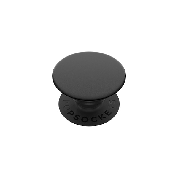 Popsockets musta kahva jalustatoiminnolla varustettuna
