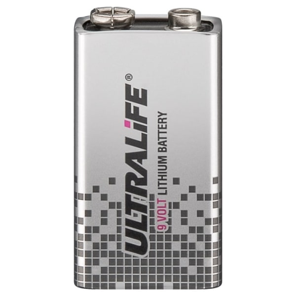 Ultralife 6F22 /9 V Block((U9VL-J-P) batteri, 1 stk. blister lit