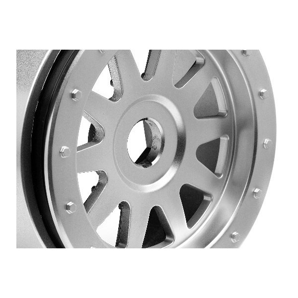 Tr-10 Glue-Lock Wheel Matte Chrome (120X60Mm/2Pcs)