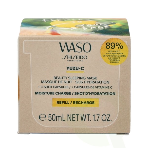 Shiseido WASO Yuzu-C Beauty Sleeping Mask - Täyttö 50 ml