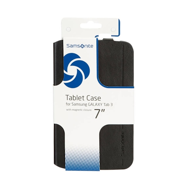 Samsonite Tabzone Portfolio 7" Samsung Tab3 EcoLeather Bla Svart