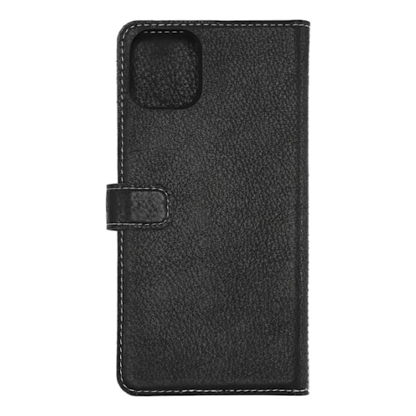 Essentials iPhone 11 Pro Max, Läder wallet avtagbar, svart Svart