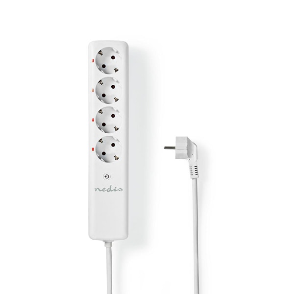 Nedis RF-Stik | 433 MHz | 3680 W | EU stik / Type F (CEE 7/7) | Hvid