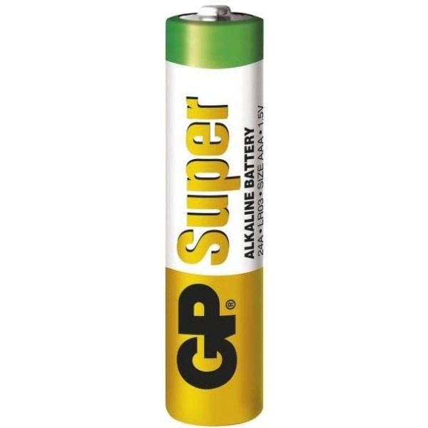 GP Super Alkaline AAA batteri, 24A/LR03, 12-pack