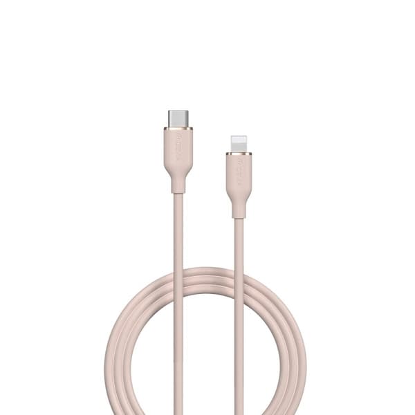 Devia kabel Jelly EC631 USB-C - Lightning 1,2 m 27W rosa