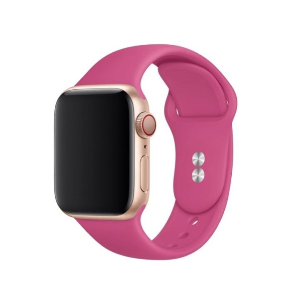Silikoniranneke Apple-kelloon 42/44 mm, vaaleanpunainen