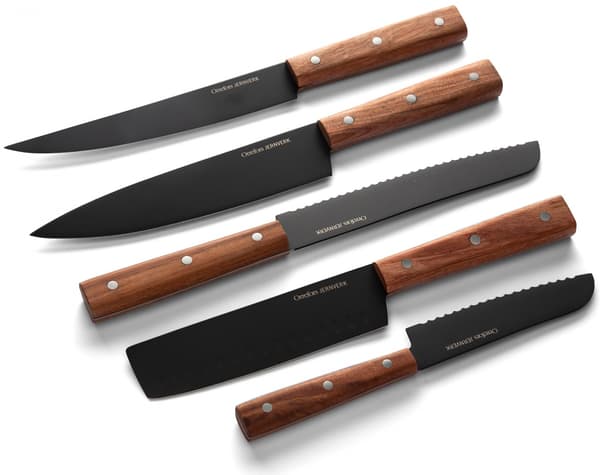 Orrefors Jernverk 5-pack veitset Musta