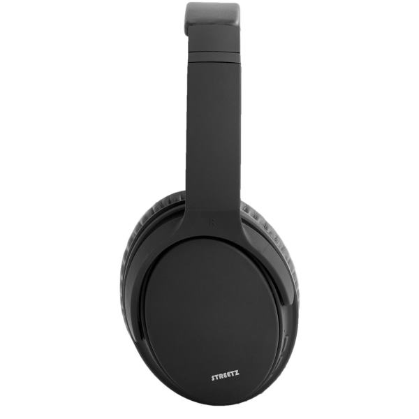 STREETZ Bluetooth noise cancelling headphones, microphone, buttons Svart