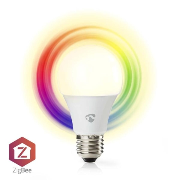 Nedis SmartLife Full Färg Glödlampa | Zigbee 3.0 | E27 | 806 lm