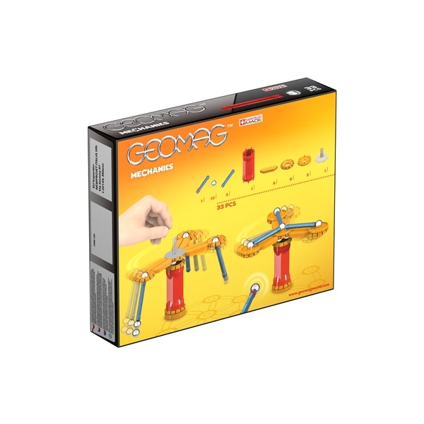 Geomag Mechanics Magnetiskt byggsystem 33 delar