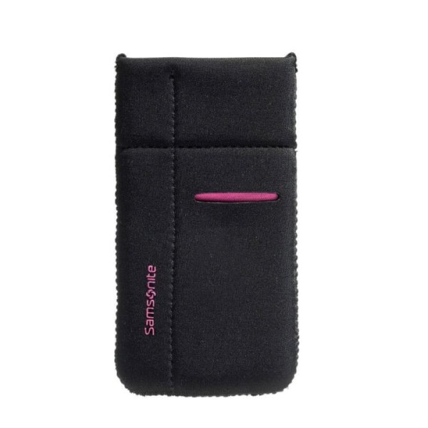 SAMSONITE Mobile Bag Airglow Neoprene Medium Pink Svart
