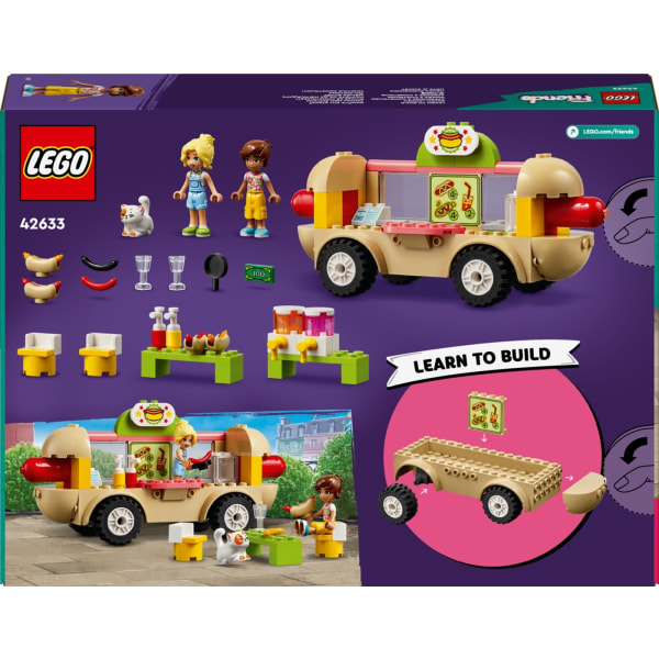 LEGO Friends 42633 - Hot Dog -ruokaauto