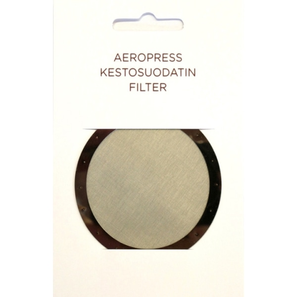AeroPress permanent filter, Kaffefilter