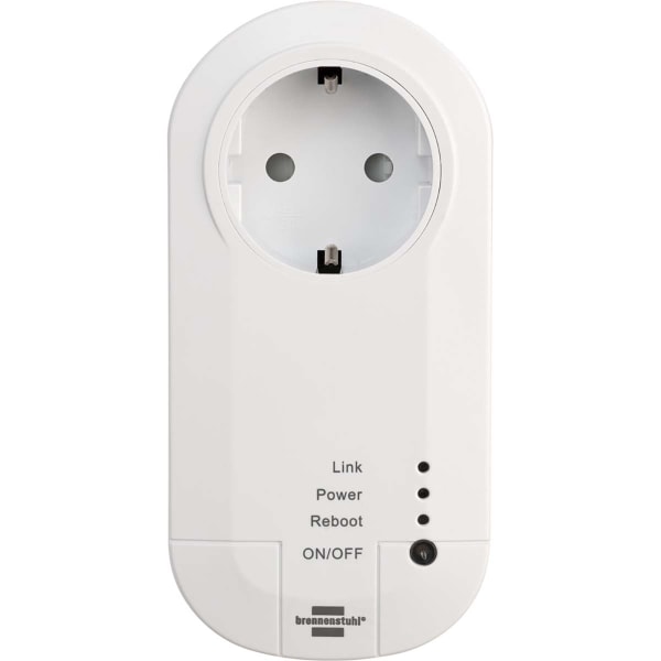 Brennenstuhl ®Connect smart kontakt med 433 MHz sändare WA 3600 LRF01 433