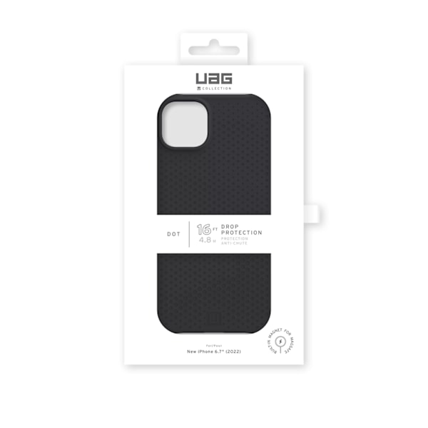 ubyuag iPhone 14 Plus Dot Magsafe - Black Svart