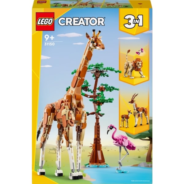 LEGO Creator 31150  - Vilda safaridjur