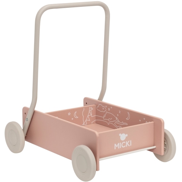 Micki Micki Lära Gå Vagn, Rosa
