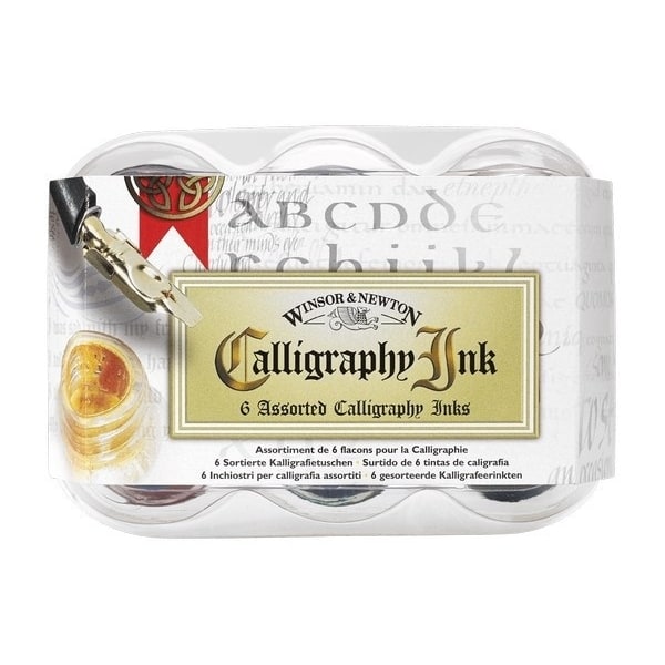 WINSOR Kalligrafitusch 6x30 ml