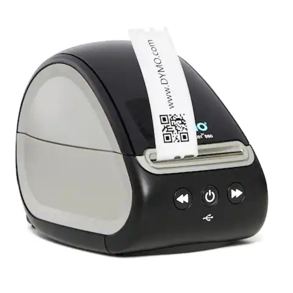 Dymo LabelWriter 550, Etikettsskrivare Svart, Grå