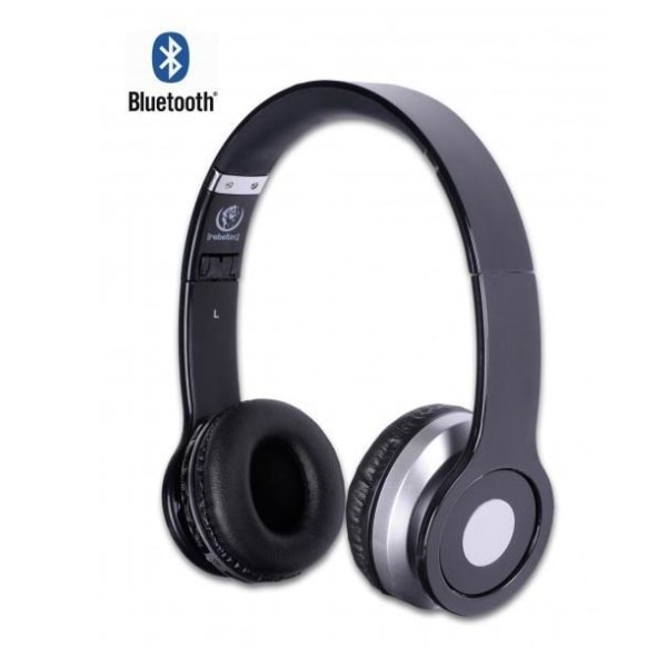 Rebeltec trådlösa hörlurar med Bluetooth, Crystal, svart Svart
