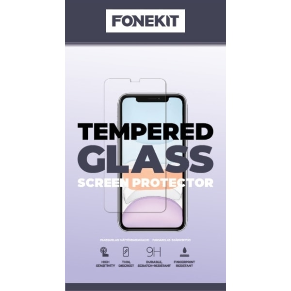 FoneKit härdat glas, iPhone 15 Transparent