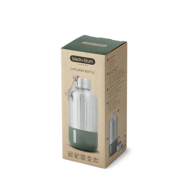 Explorer Thermo bottle B+B Small 600 ml Oliv