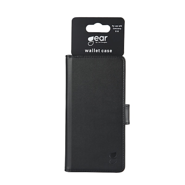 GEAR Wallet Sort - Samsung S10 Svart