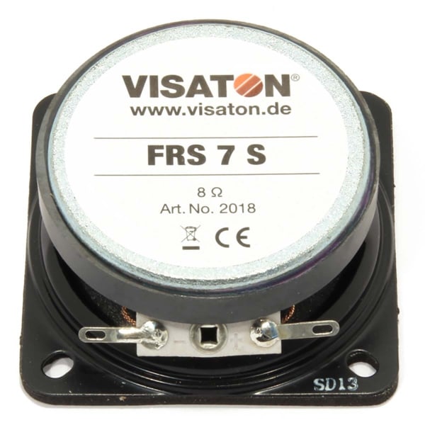 Visaton FRS 7 S - 8 Ohm - 6,5 cm (2,5") täyden alueen kaiutin