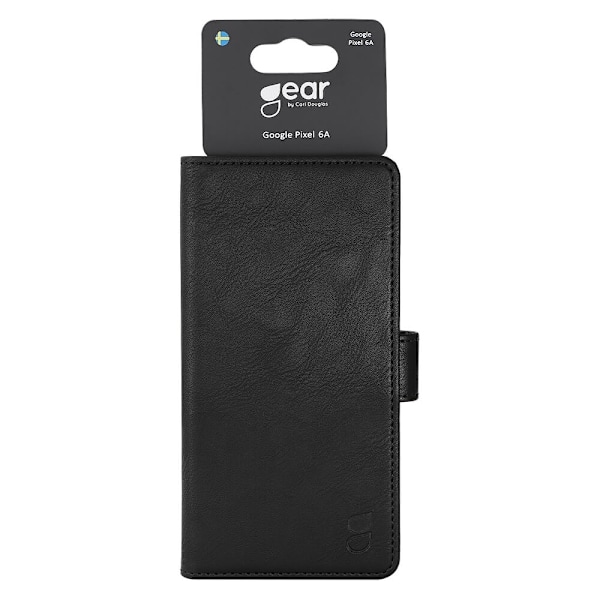 GEAR Wallet 3-kort Google Pixel 6a Sort Svart