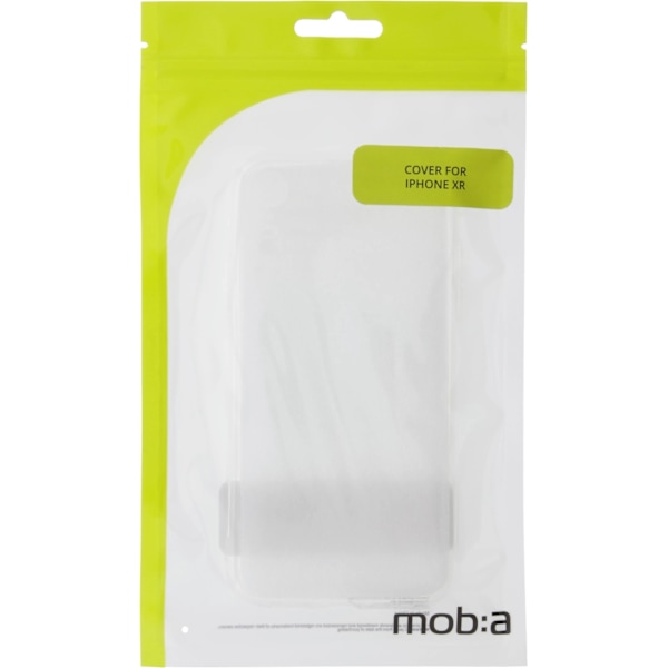 moba iPhone XR, TPU suojakuori, läpinäkyvä Transparent