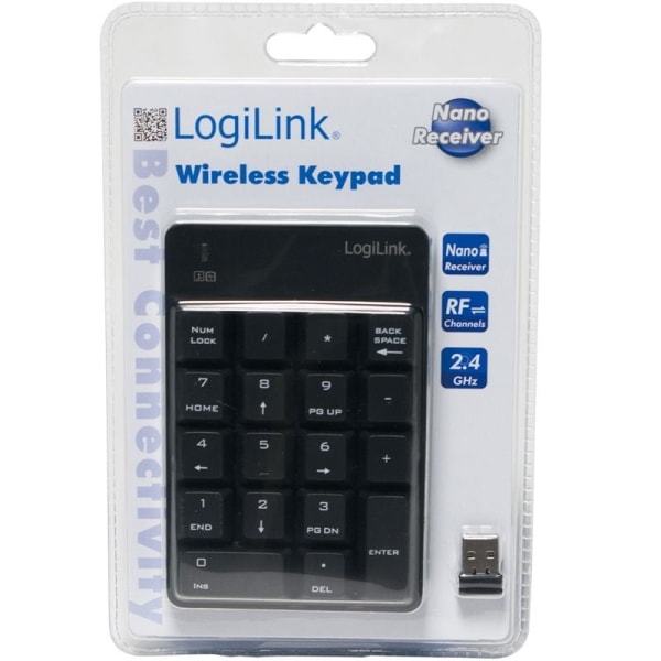 LogiLink Numeriskt tangentbord Trådlöst (ID0120)