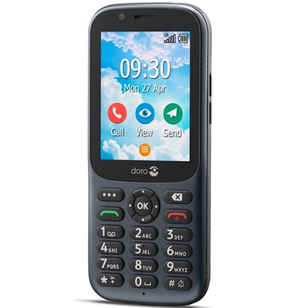 Doro 731X 4G FP Graphite Grafiitti