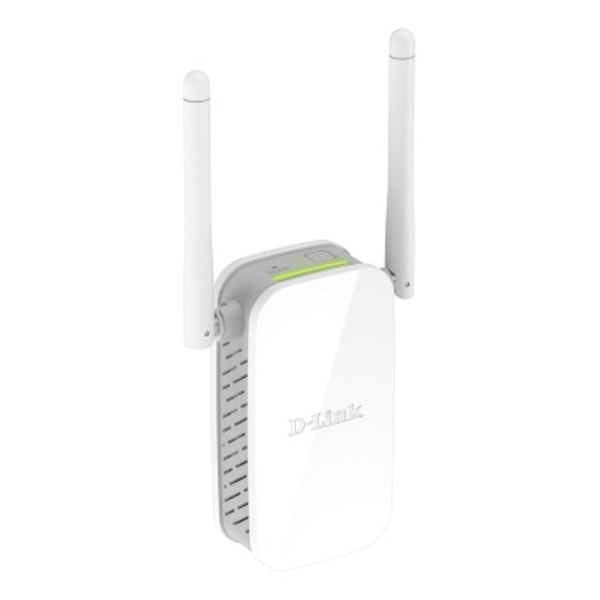 D-Link N300 Wi-Fi Range Extender, up to 300Mbps, 10/100 Ethernet,white