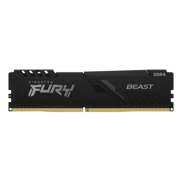 Kingston 16GB 3200MHz DDR4 RAM-minnen CL16 DIMM (Set med 2st) FURY Beast Black